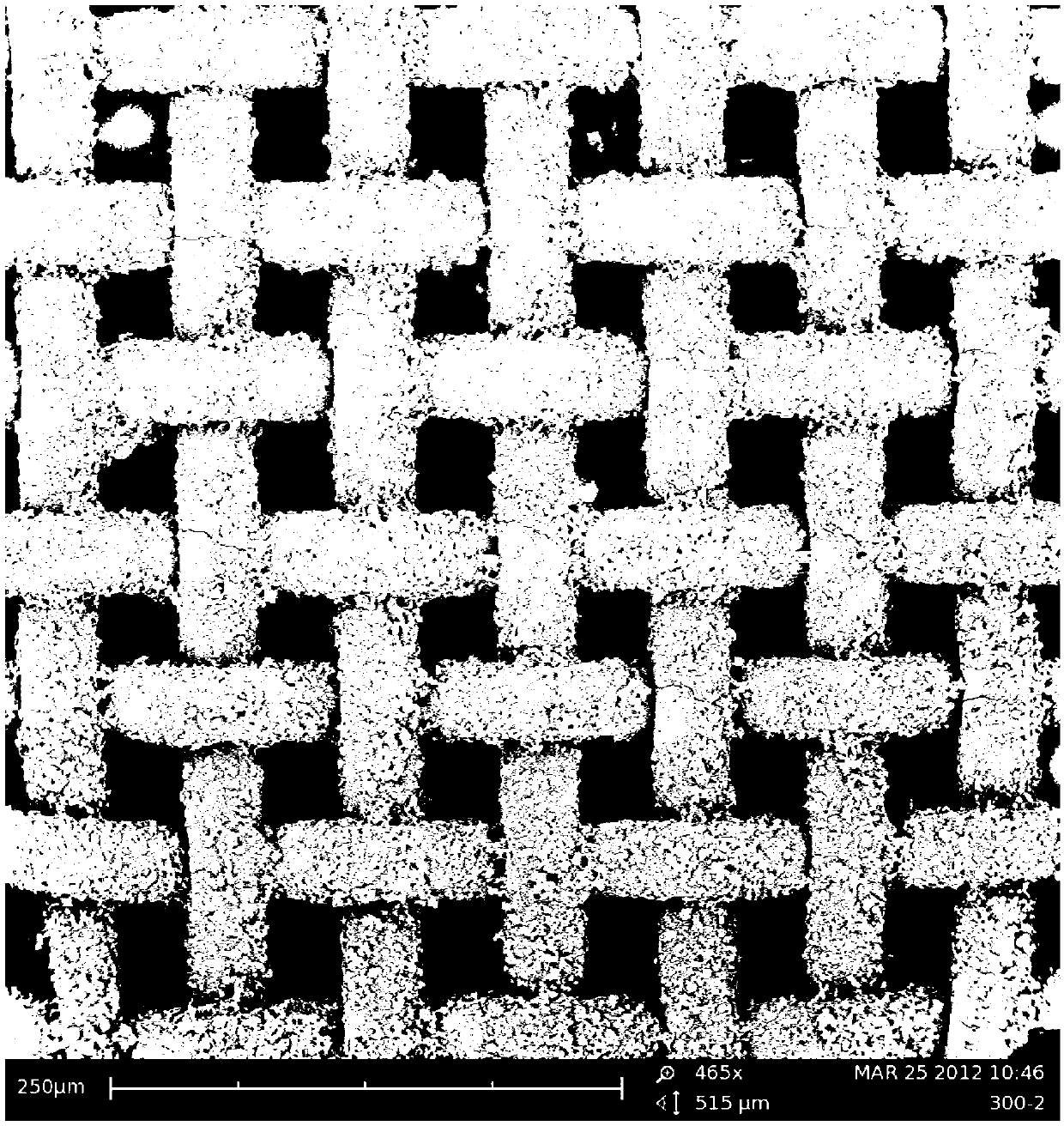 Oily sewage purification net membrane and preparation method and application thereof