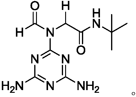 Flame retardants containing melamine structure as well as preparation method and application thereof