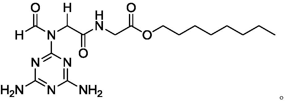 Flame retardants containing melamine structure as well as preparation method and application thereof