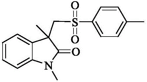 Electrochemical catalysis synthesis method of 3-sulfonyl substituted oxo indoles compound