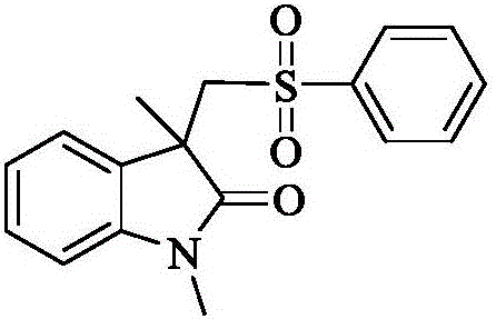 Electrochemical catalysis synthesis method of 3-sulfonyl substituted oxo indoles compound