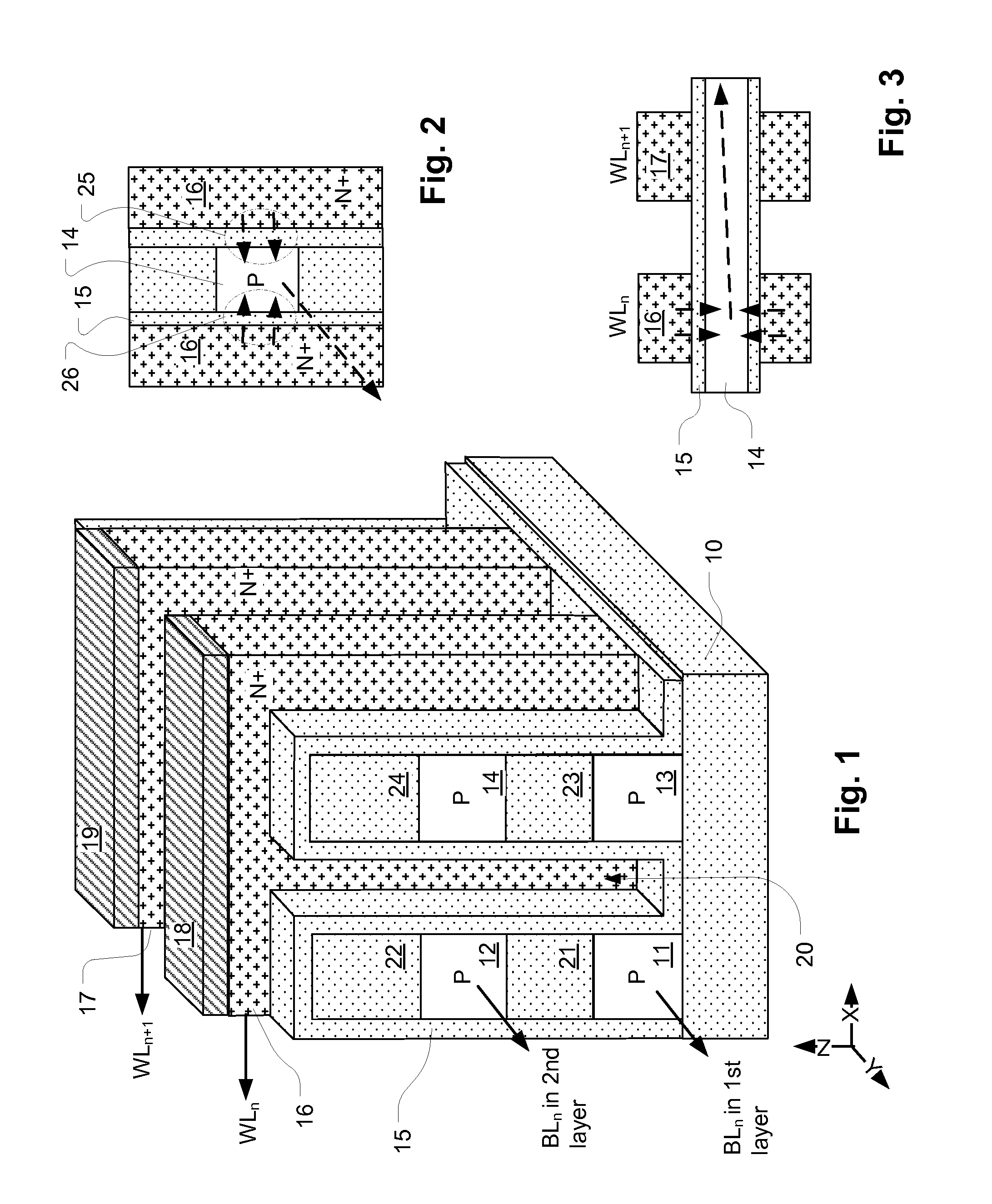 Memory Architecture of 3D Array With Diode in Memory String