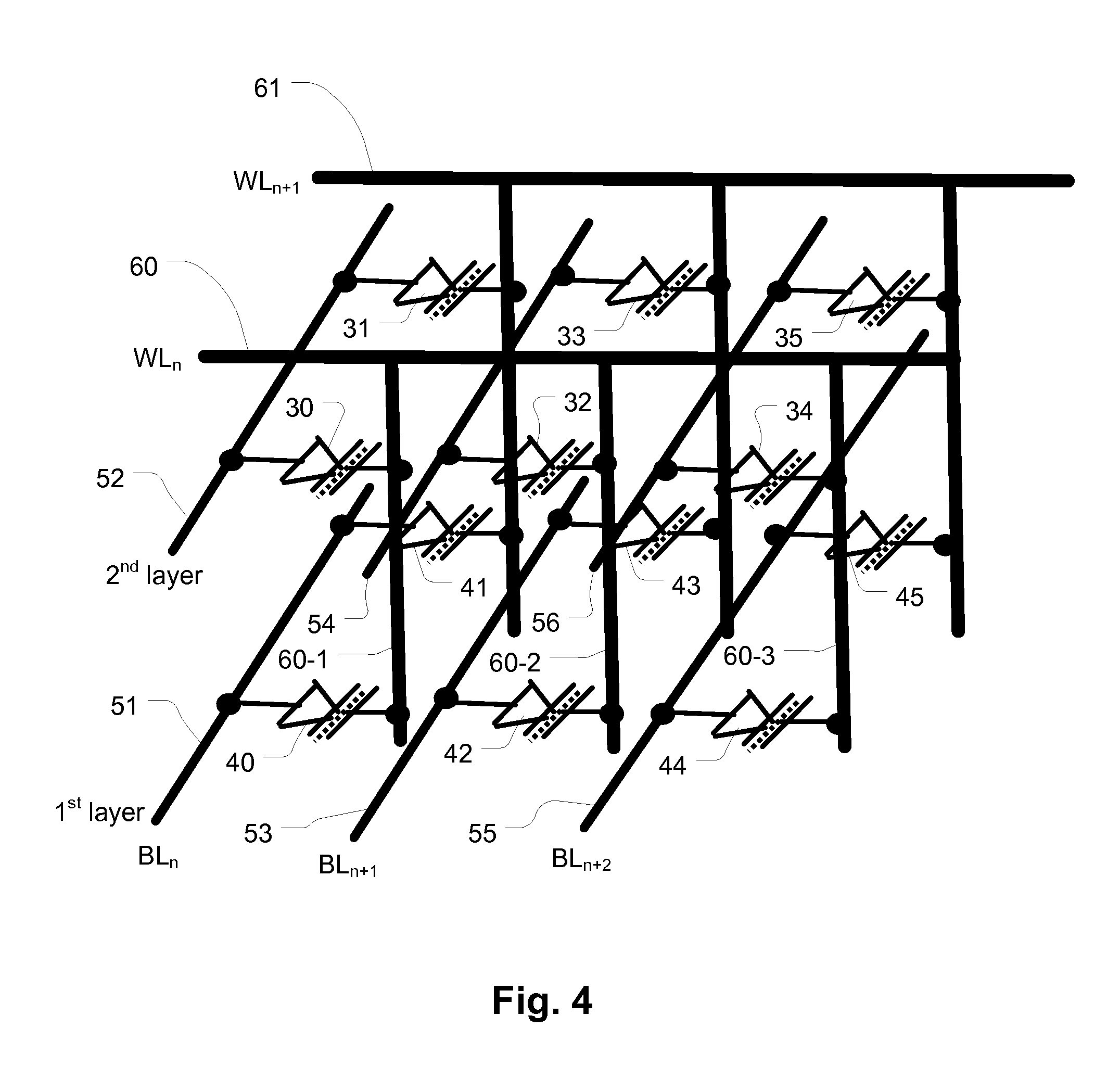 Memory Architecture of 3D Array With Diode in Memory String