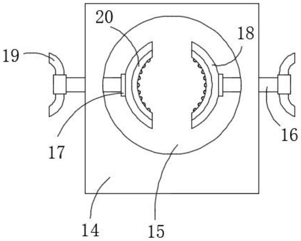 A seamless steel pipe cold drawn internal mold adjustment and positioning device