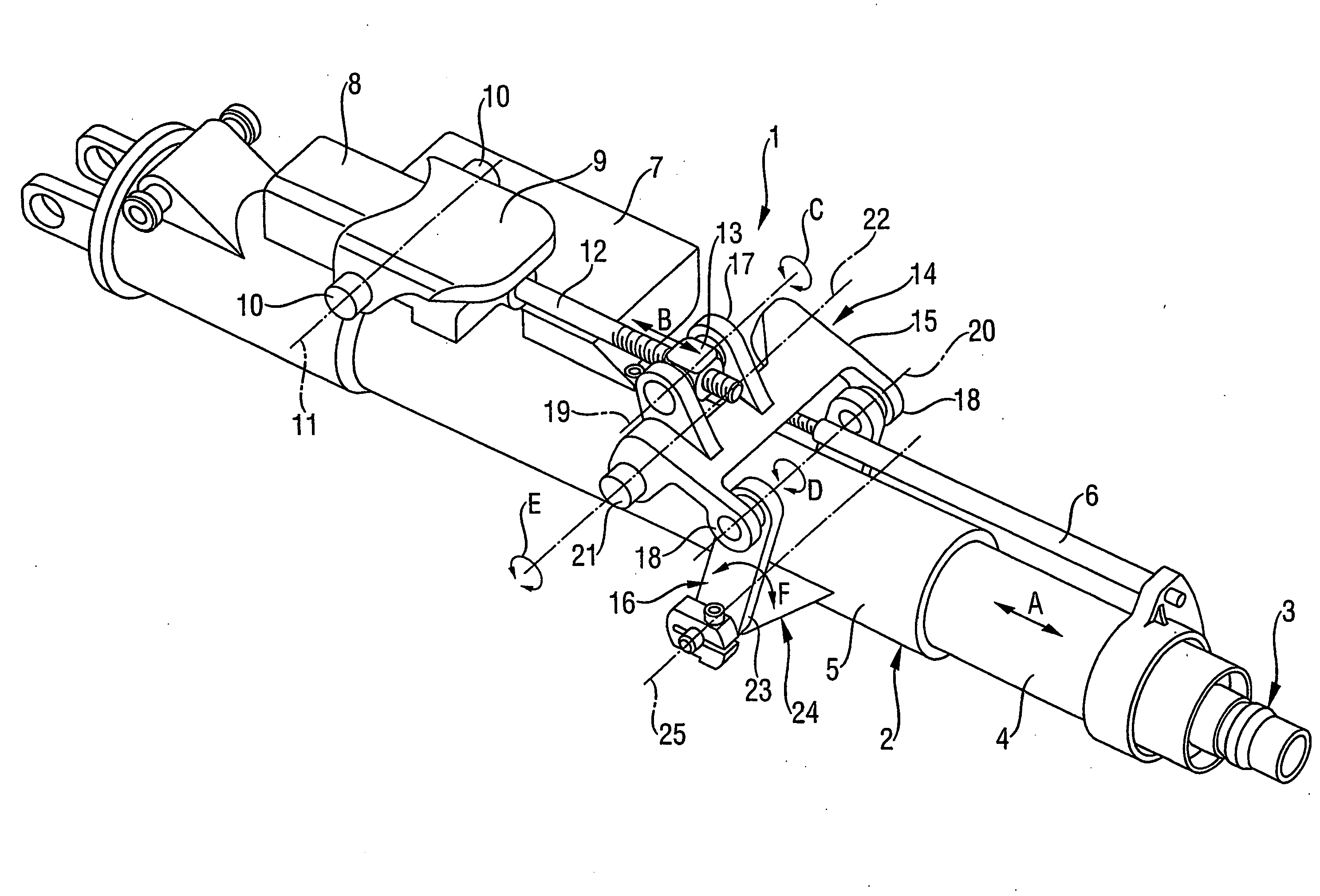 Motor Vehicle Steering Column