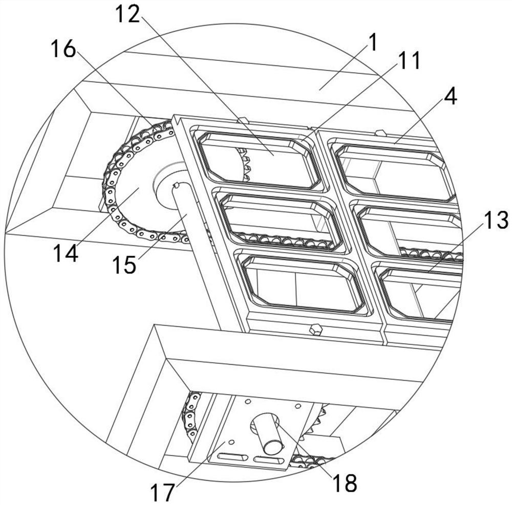 A printing conveying device for the processing of steel plates on the side of the intelligent robot arm