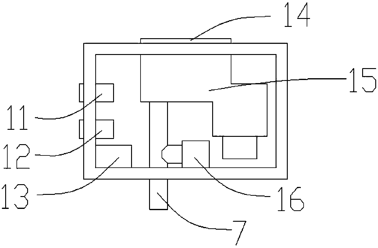 Intelligent multi-bicycle version vehicle-mounted frame