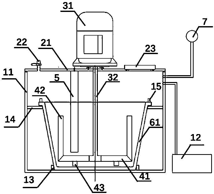 Vacuum preparing device and application method