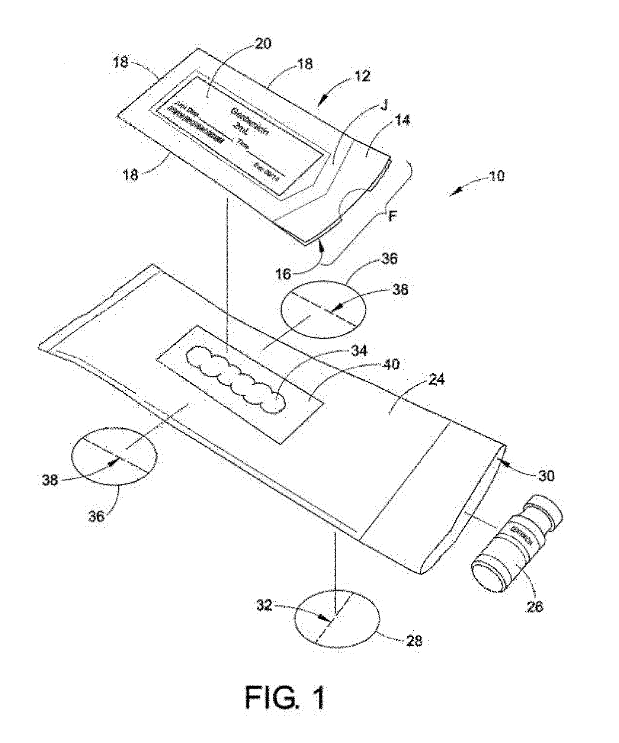 Sterile medication identification and labeling system