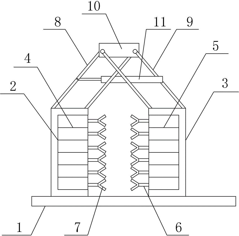 Template hoisting device