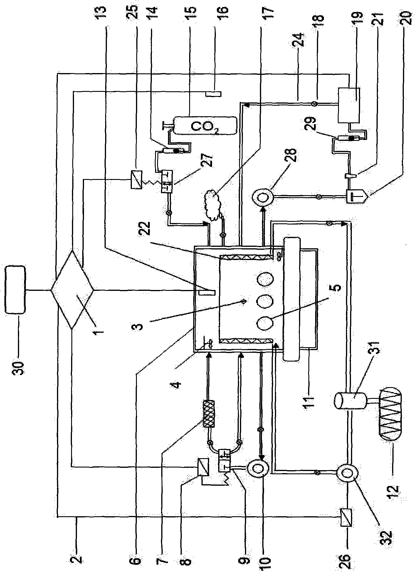 Field in-situ intelligent airtight vegetable growth chamber