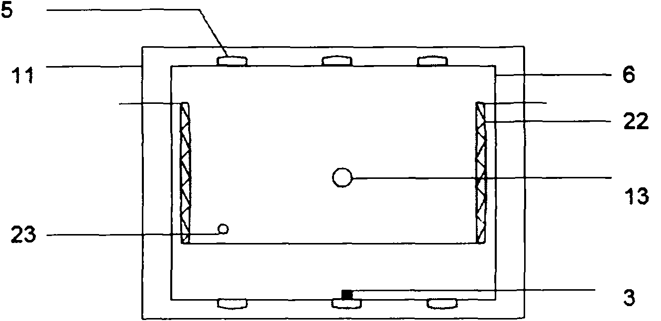 Field in-situ intelligent airtight vegetable growth chamber