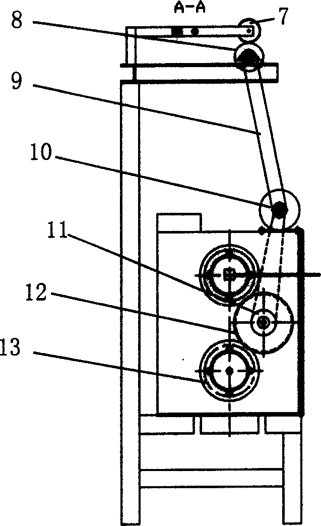 Single yarn dyeing machine