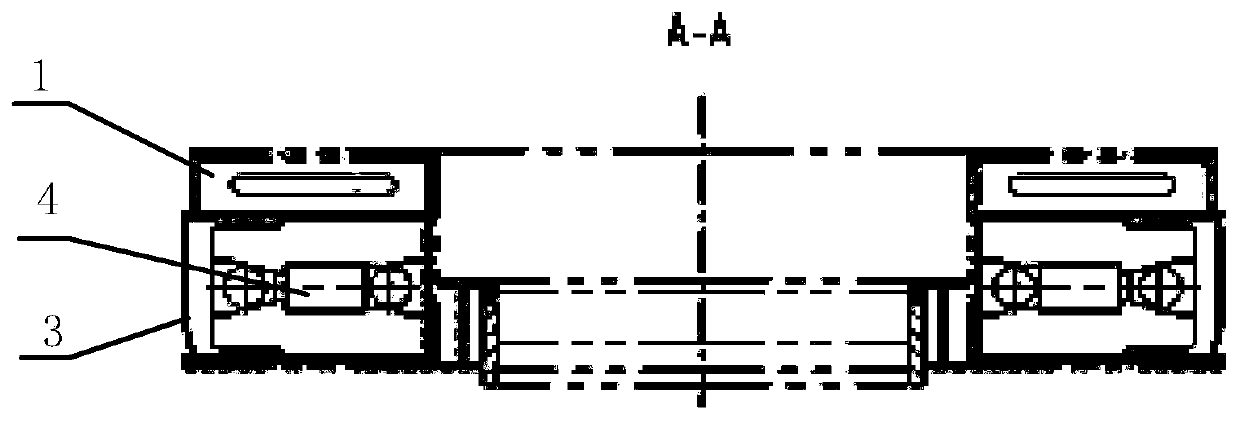 Stabilizer and shaft boring machine