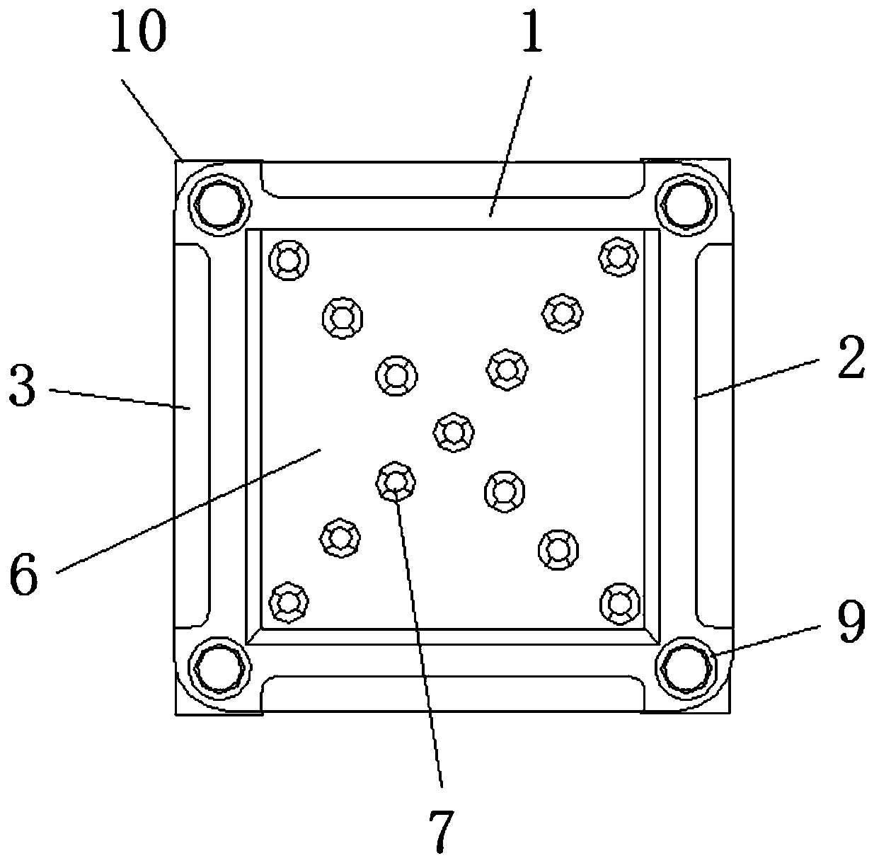 Honeycomb paper guard board