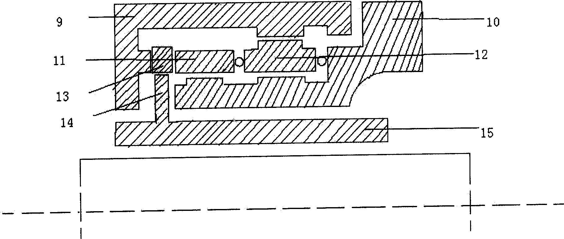 Sea wave energy scale collecting and generating apparatus