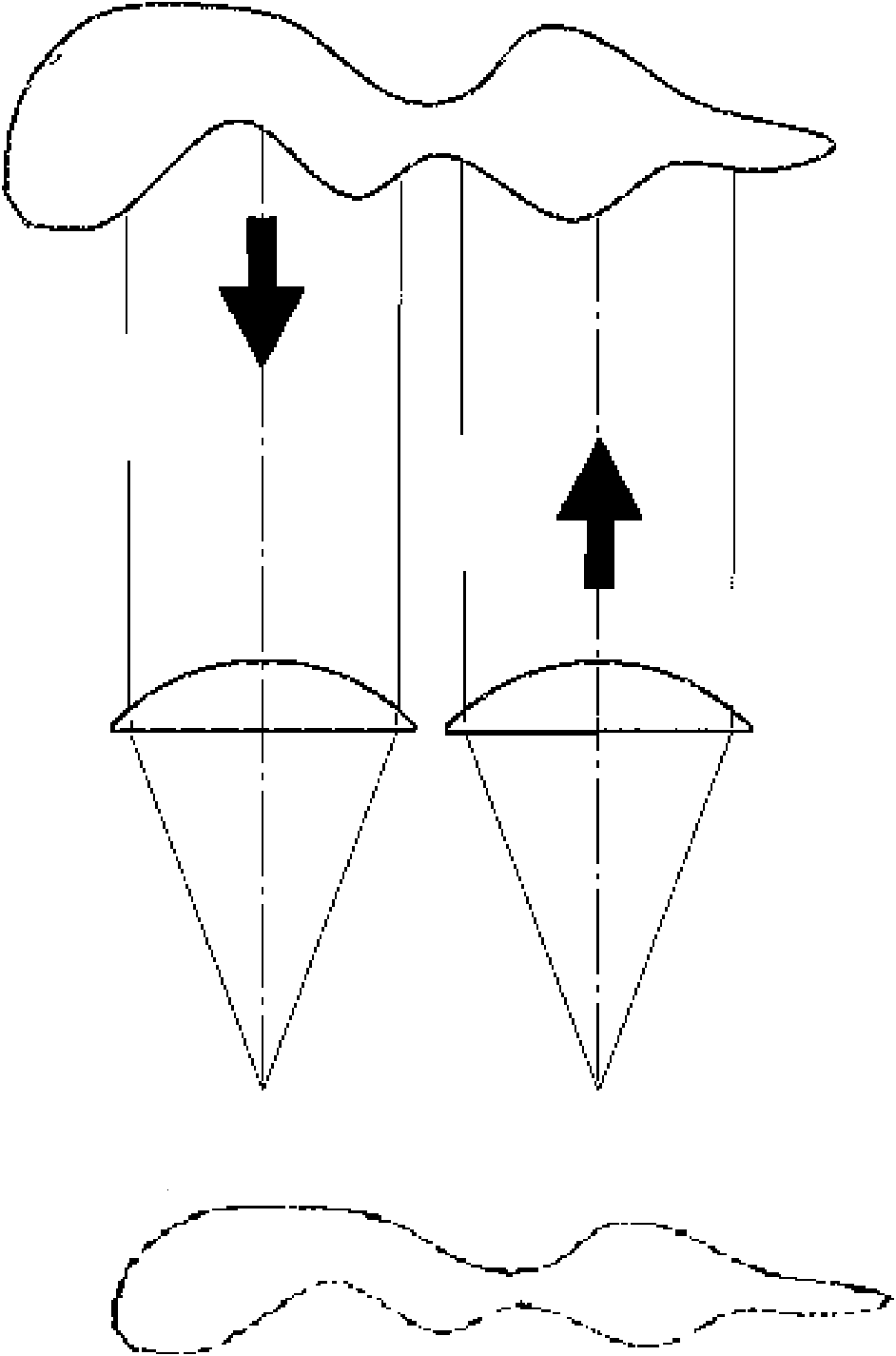 Optical system of laser ceilometer