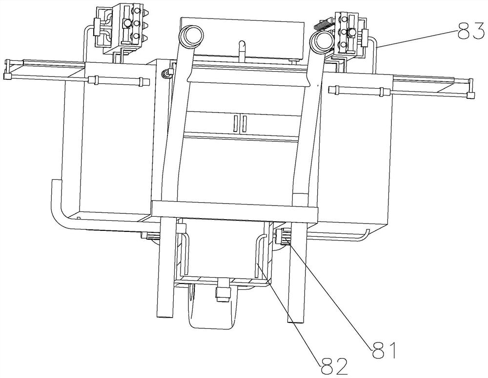 Water spraying dust removal equipment for green building construction