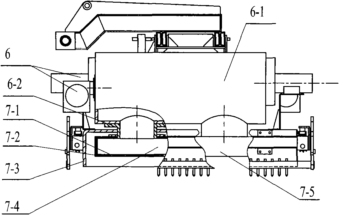 Heated air circulation type regeneration repairing vehicle