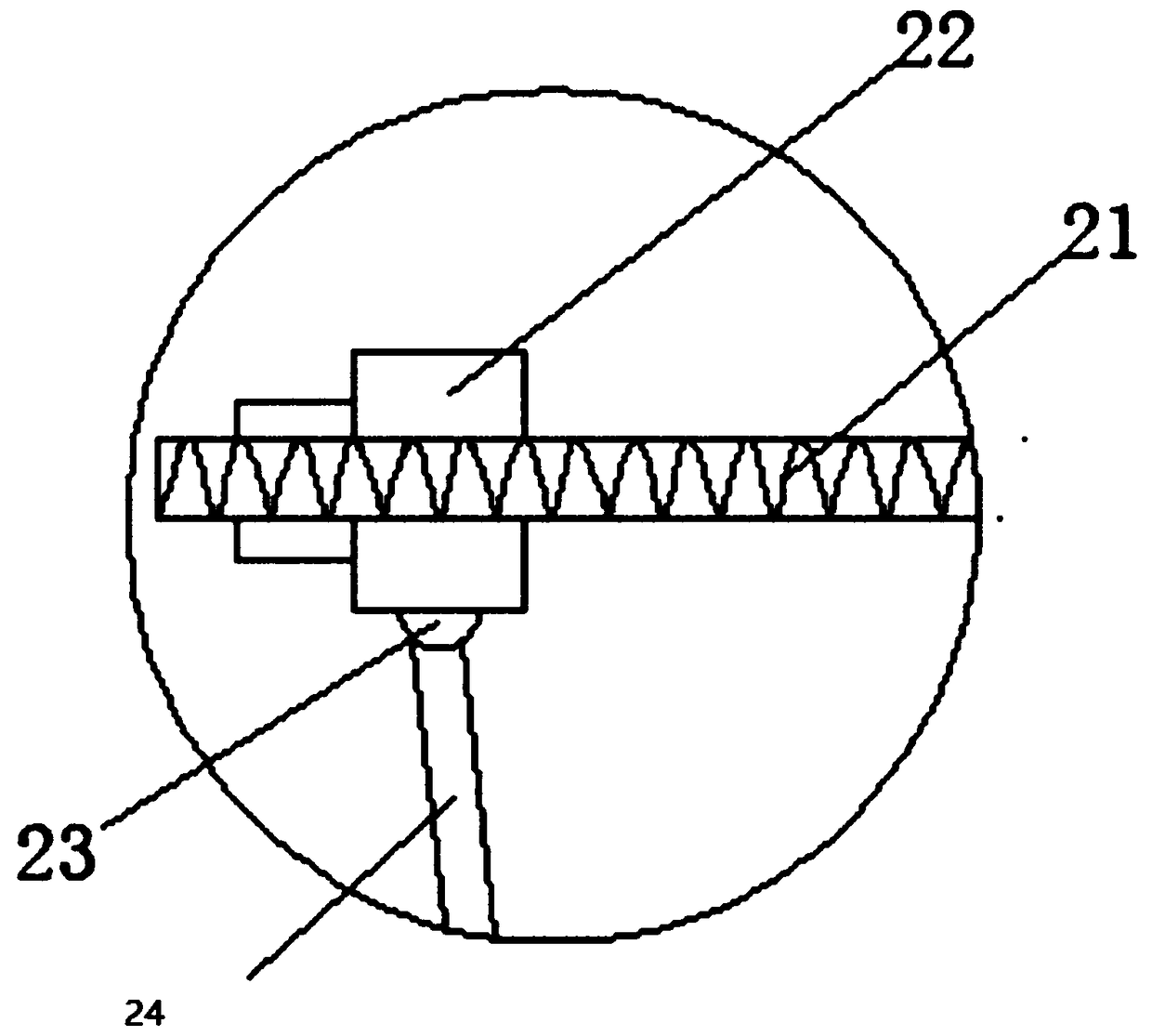 A multi-cut medicinal material cutting machine