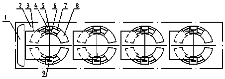 Roof steering follow-up air resistance retarder