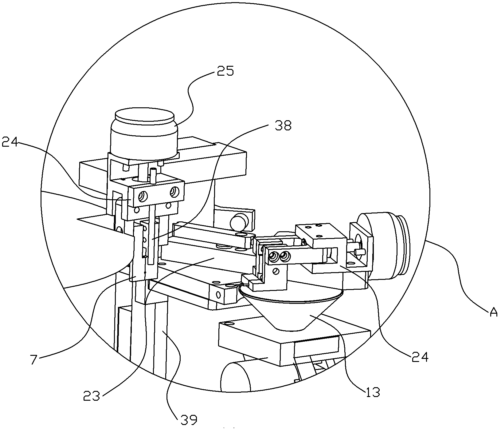 Automatic filament charging machine