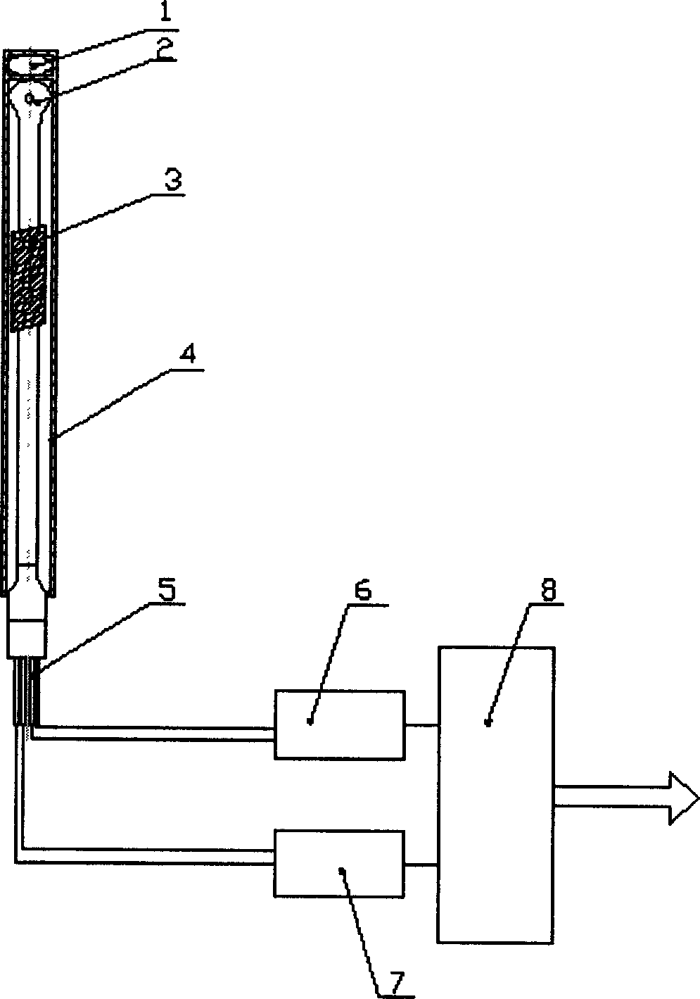 Combined temperature sensor