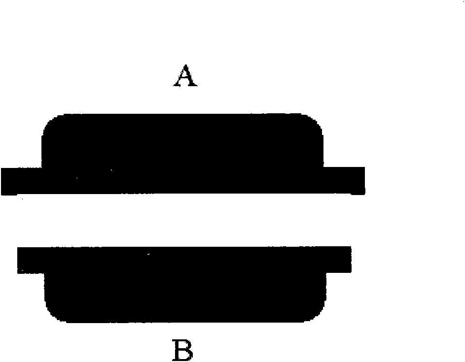 High-voltage power line carrier signal communication coupling method and device