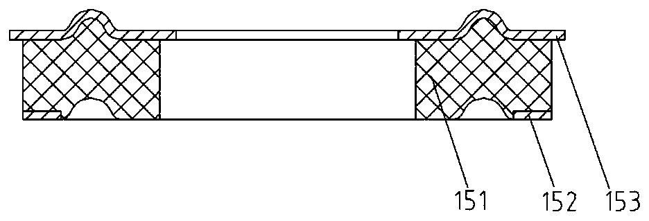 Modularly-designed pull rod type traction device