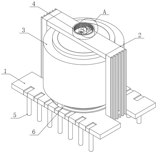 Electronic transformer with anti-creeping function