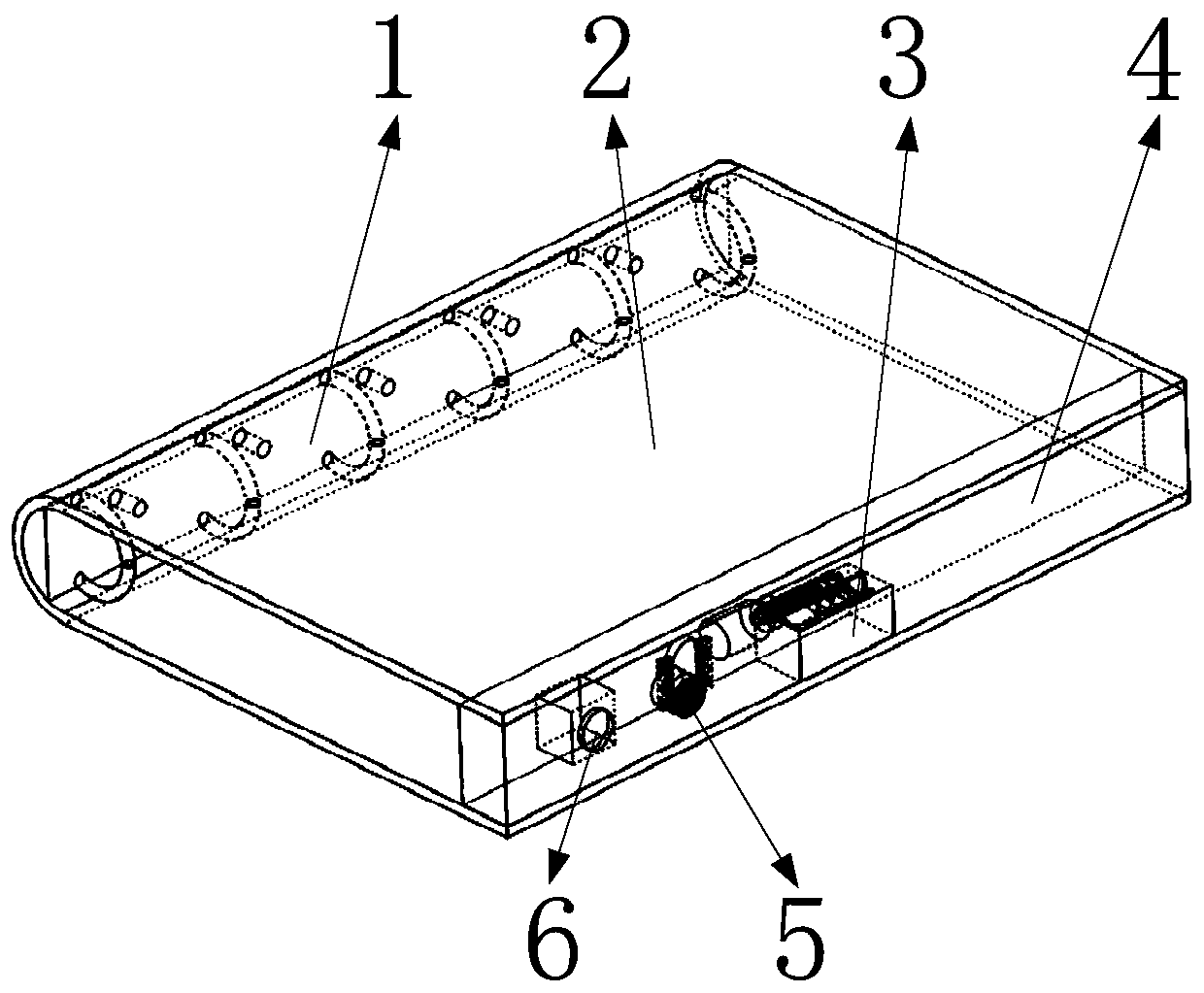 A security lock for a loose-leaf notebook