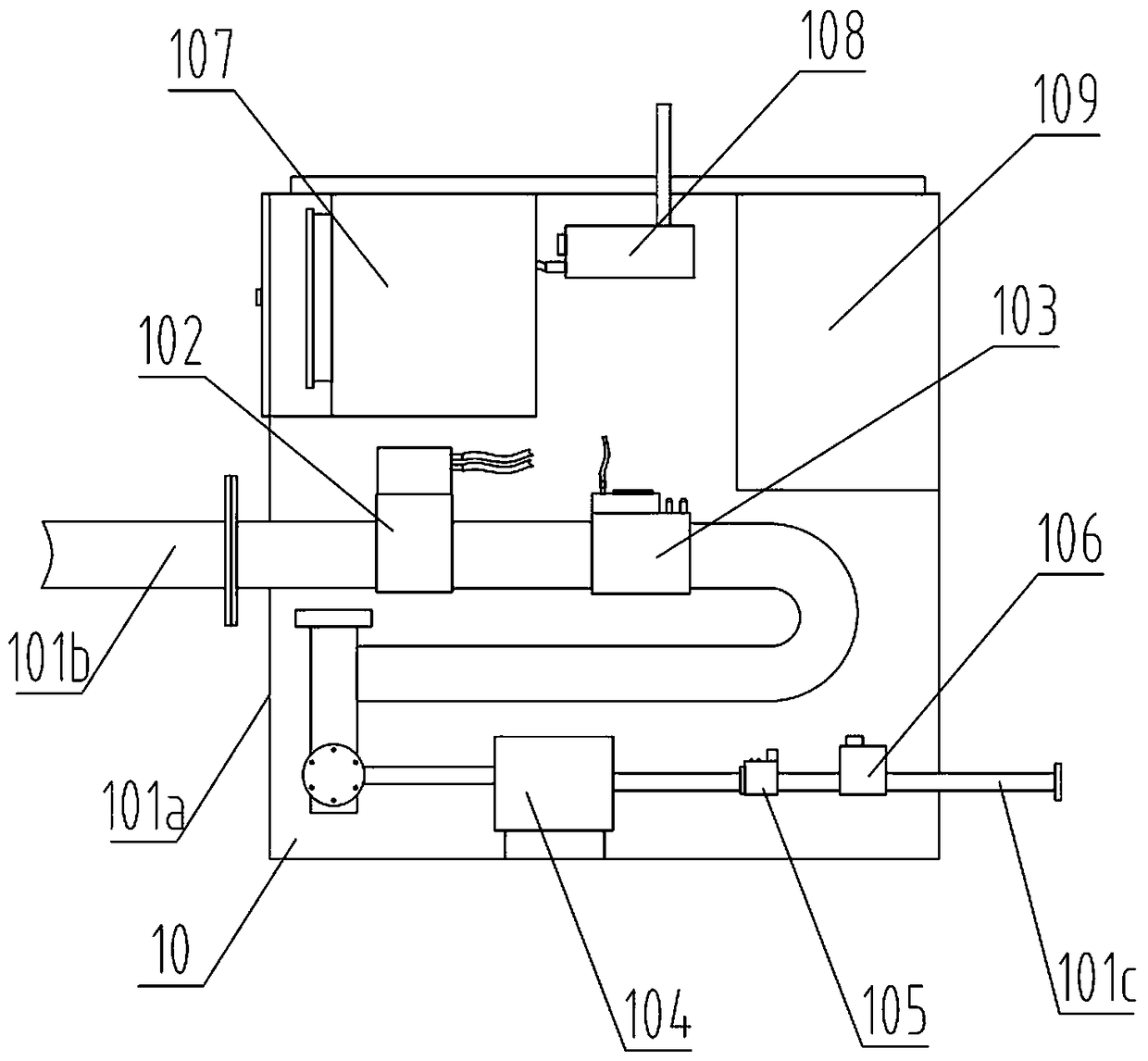 Abnormal combustion gas consumption intelligent detection regulation and control system of combustion gas meter