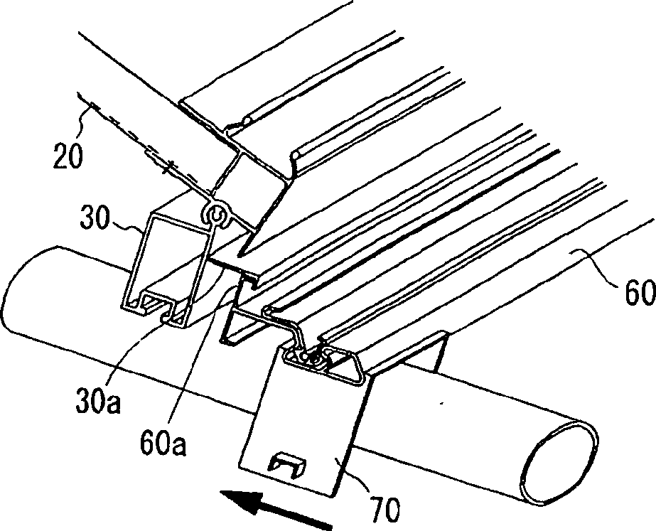 Roof structure for greenhouses