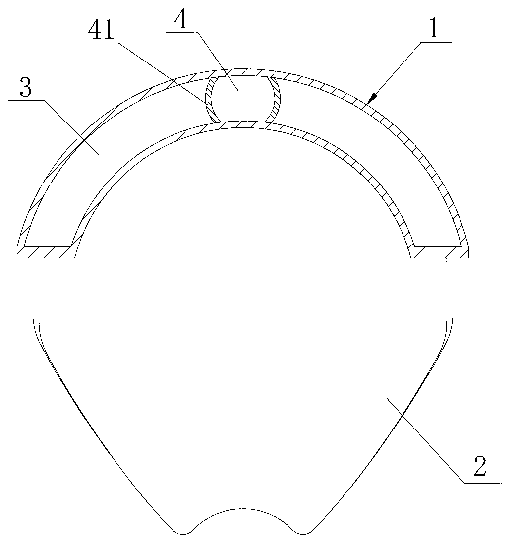 Semi-open type positive-pressure air supplying and purifying helmet shield