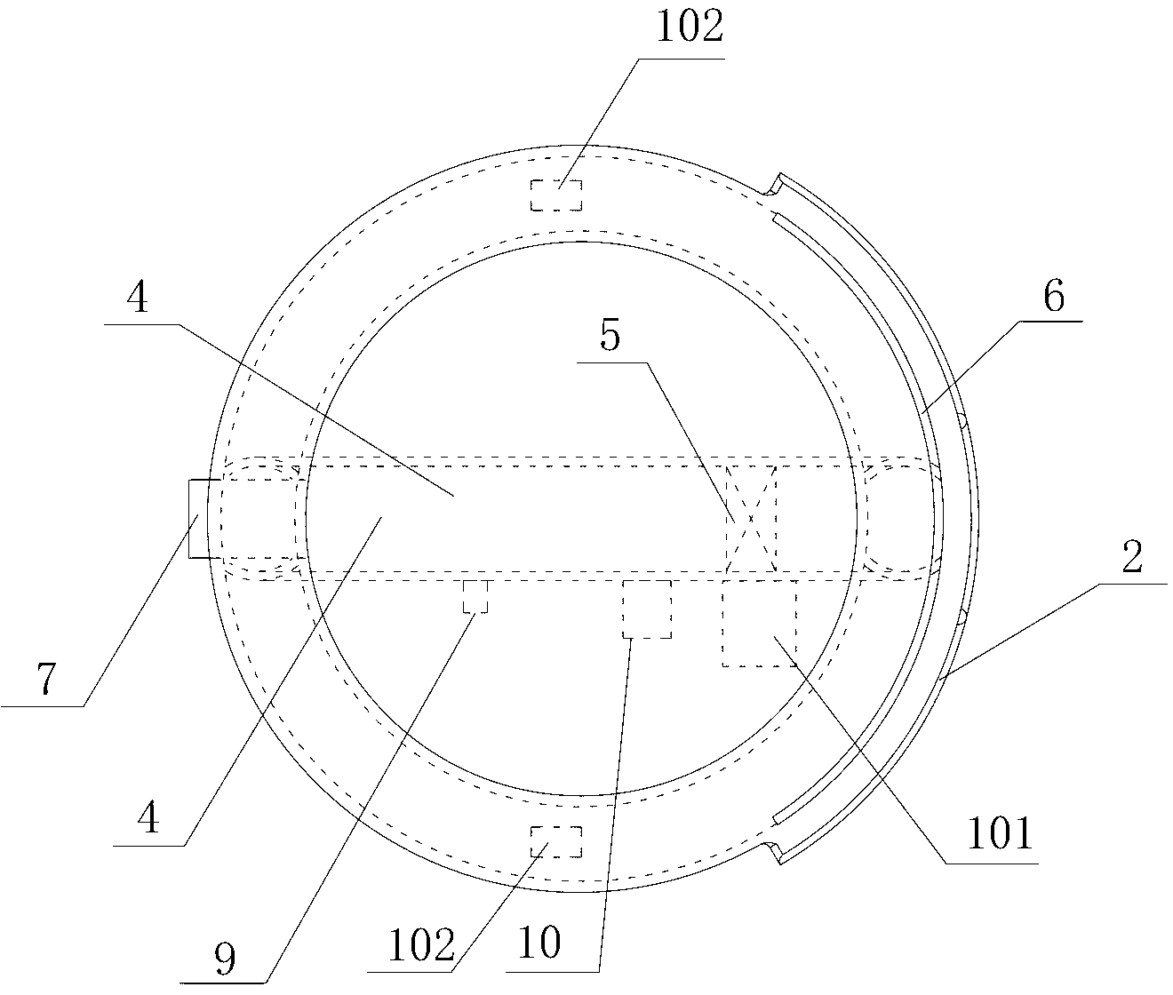 Semi-open type positive-pressure air supplying and purifying helmet shield