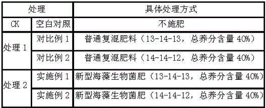 Novel seaweed biological bacterial fertilizer and production method thereof