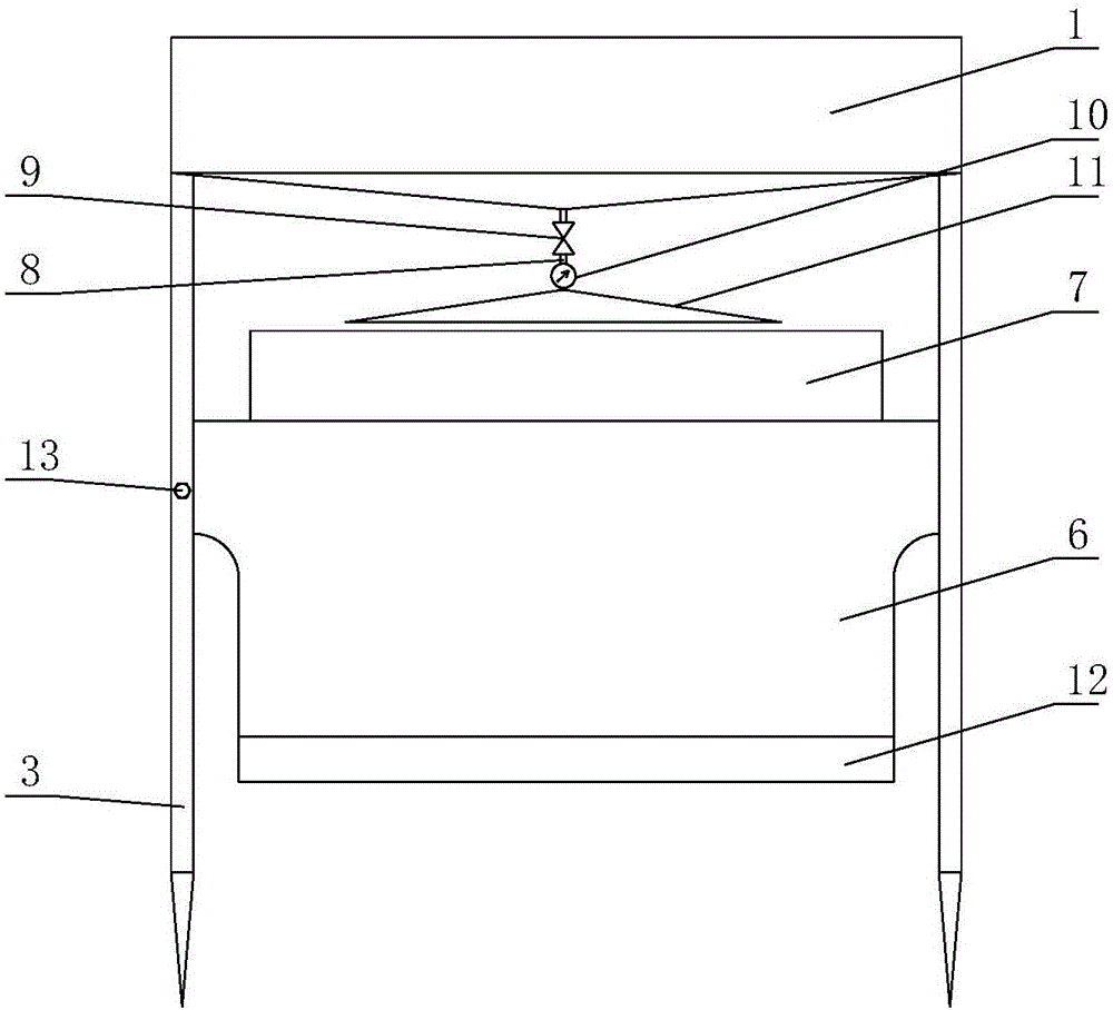 Portable instrument for measuring bending strength of soil crust