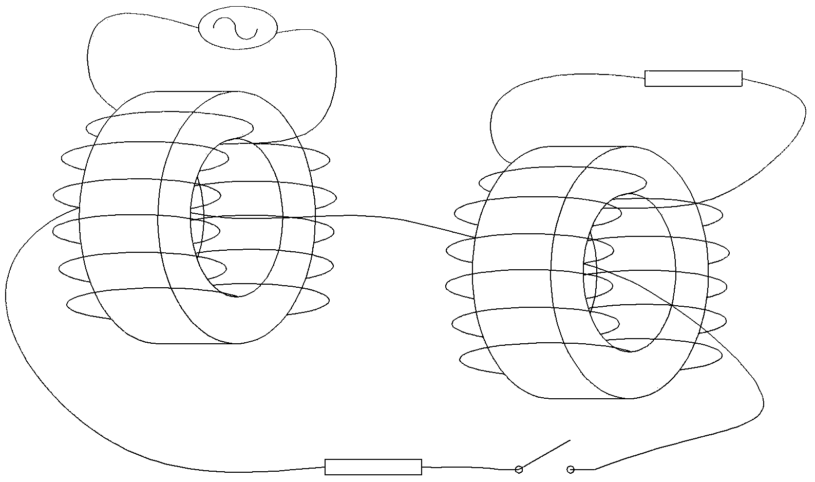 Fluid conductivity sensor, and device and method for measuring fluid conductivity