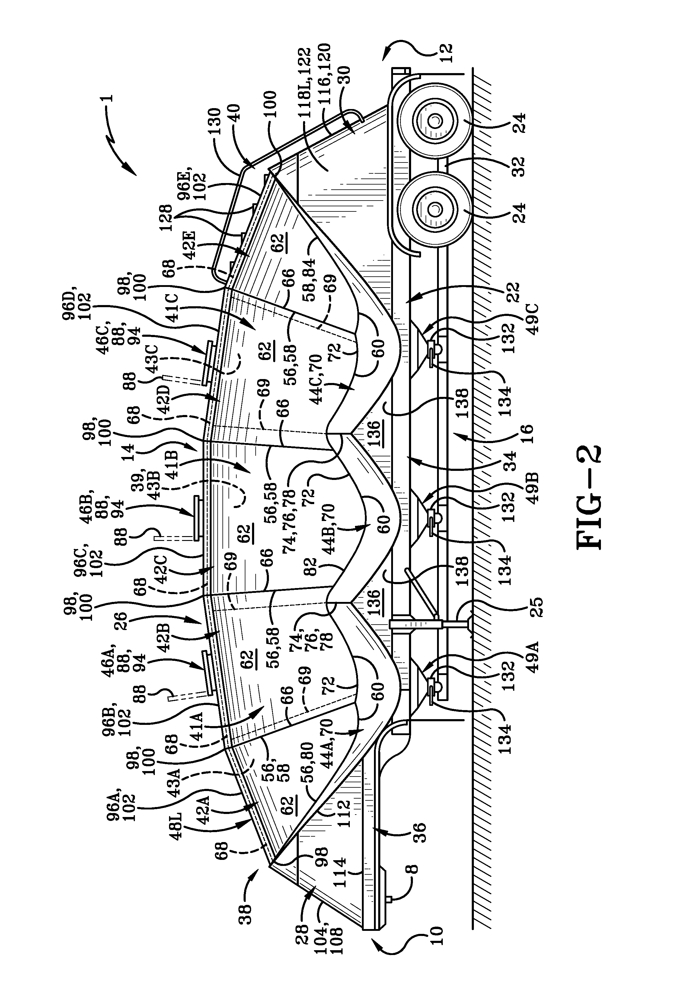 Trailer and method of manufacturing same