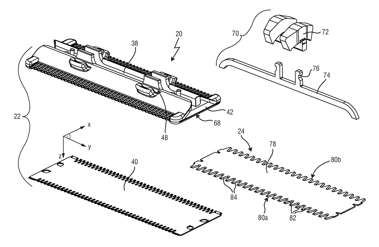 Blade set, hair cutting appliance, and related manufacturing method