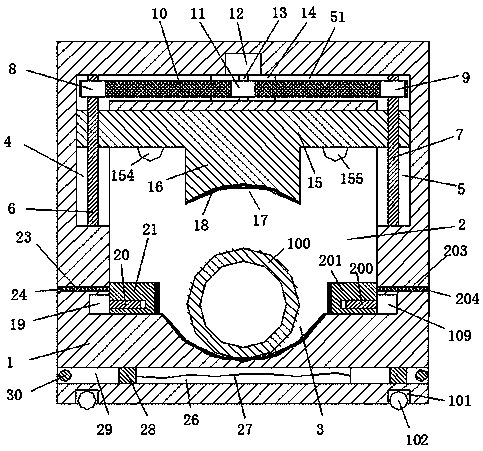 Stable energy-saving LED lamp device