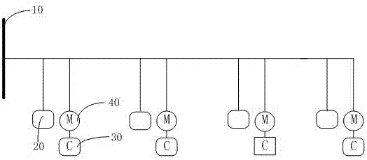 Fault processing method for power distribution network of oil field