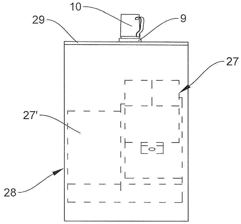 Method and device for preparing a beverage, preferably milk froth or hot milk