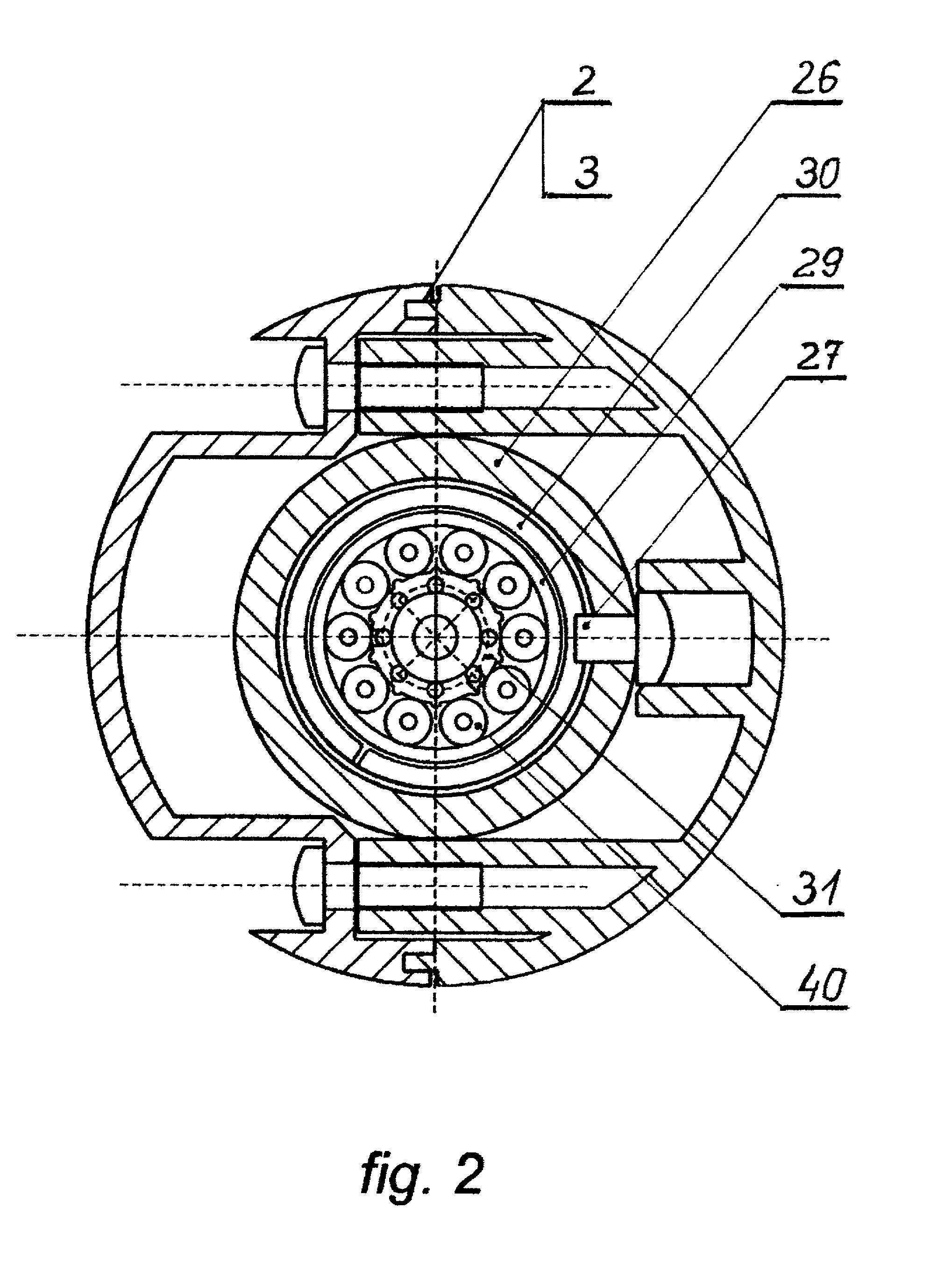 Heating head for soldering and de-soldering of SMD components