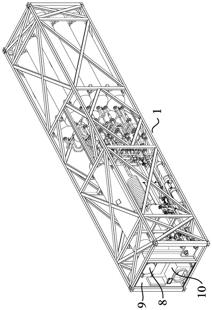 Magnesium-based solid hydrogen storage and transportation device