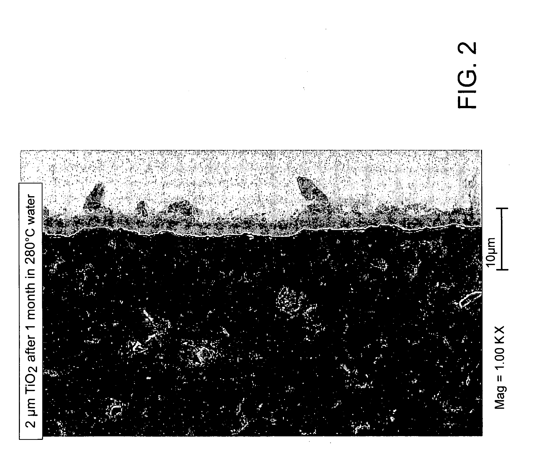 Protective coating applied to metallic reactor components to reduce corrosion products into the nuclear reactor environment