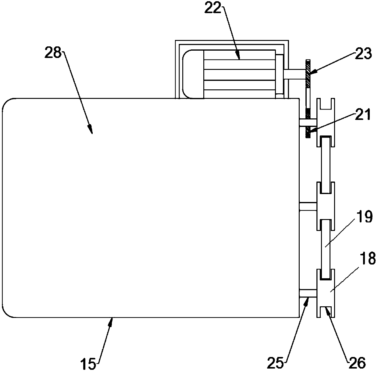 A power cable accumulated snow cleaning machine and a control system