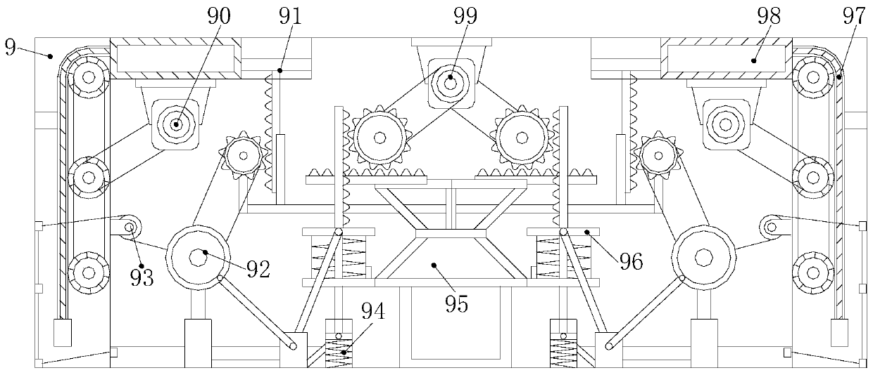 A leather pressing equipment for leather production and processing