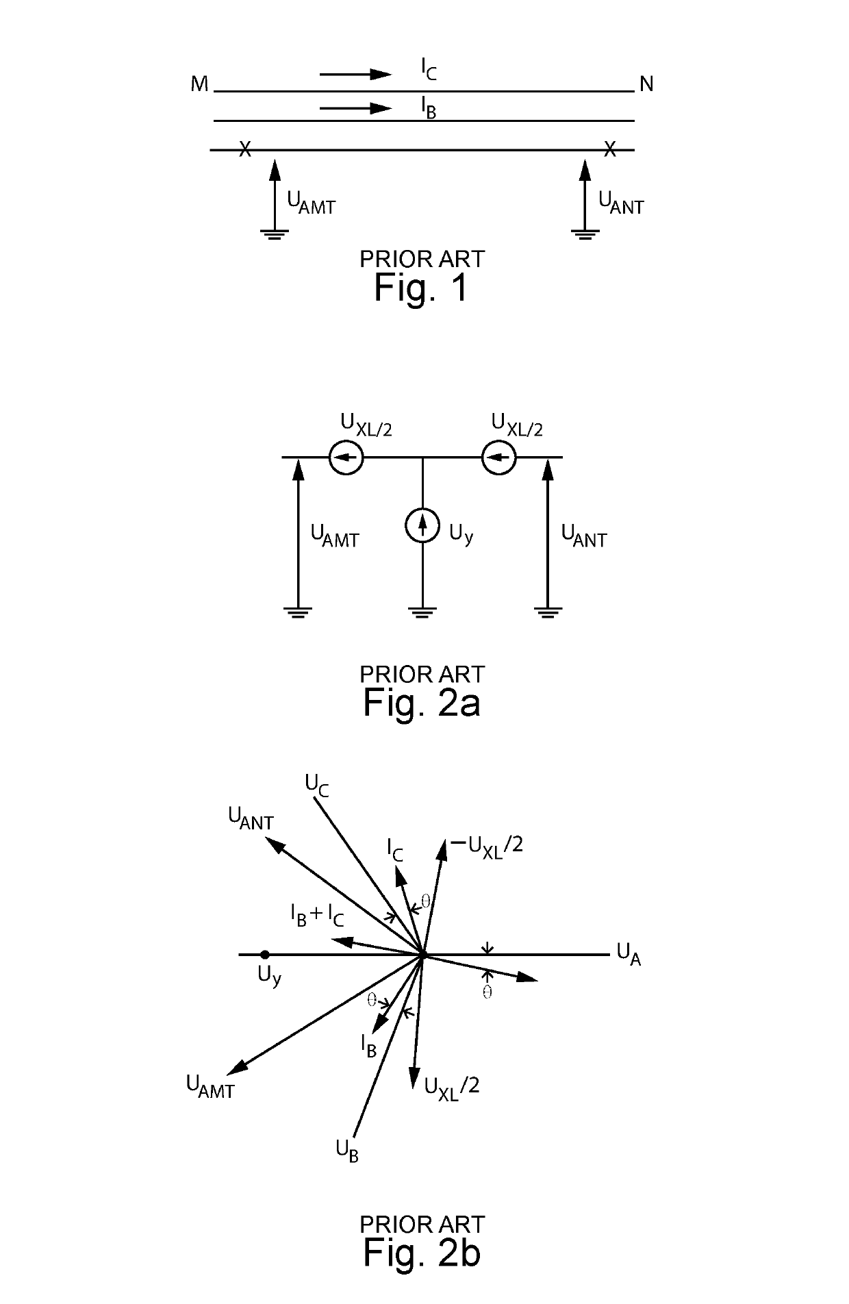 Voltage based method for fault identification in a transmission line apparatus thereof