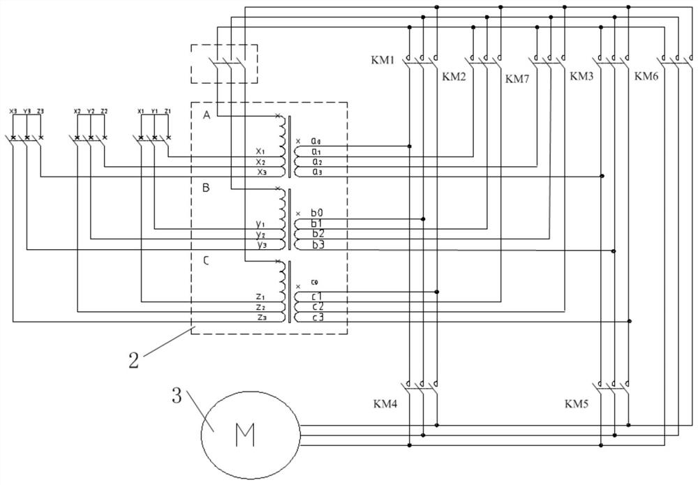 Permanent magnet motor voltage adaptive control system and method